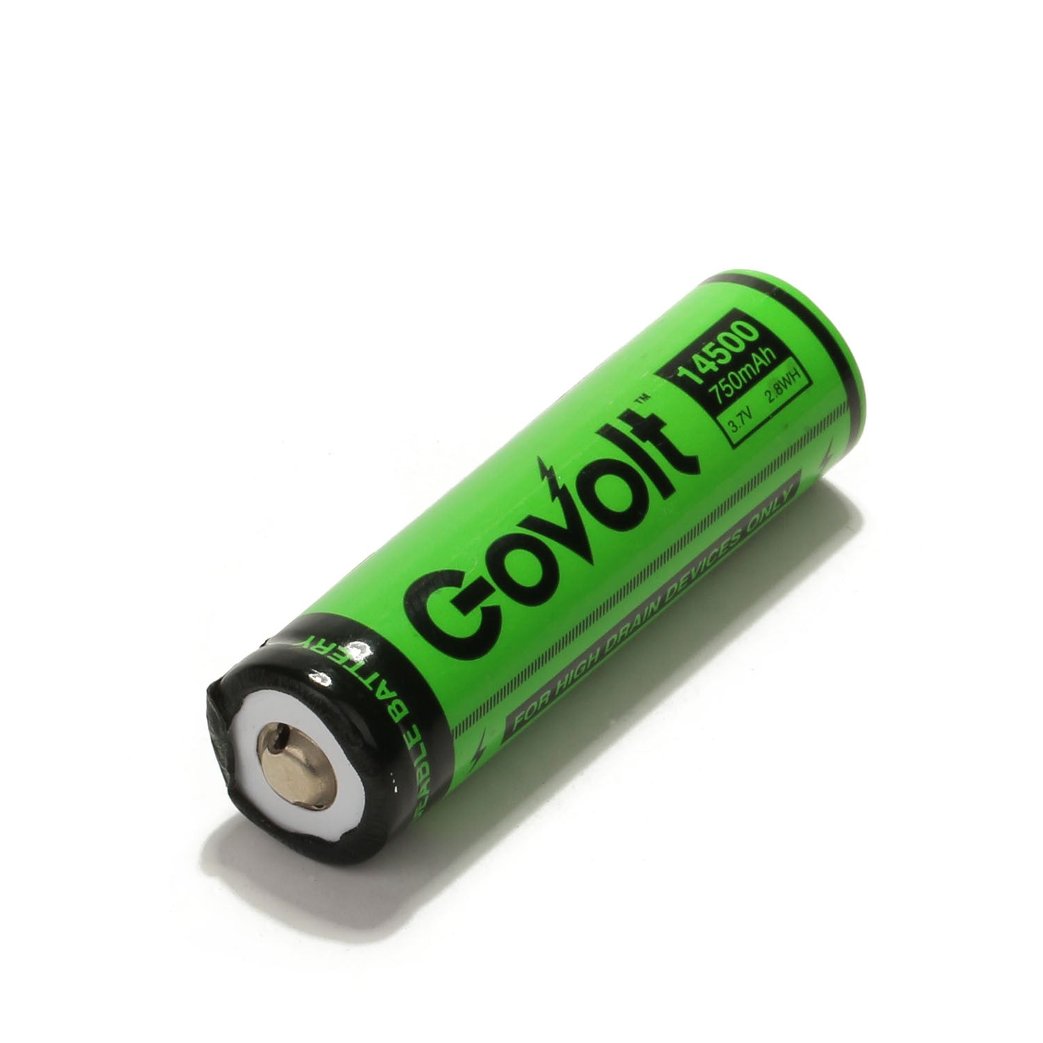 14500 Li-ion Rechargeable Battery 750mAh